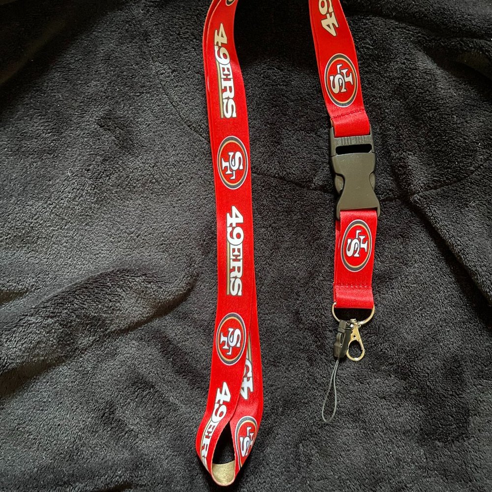 San Francisco 49ers Reversible Lanyard